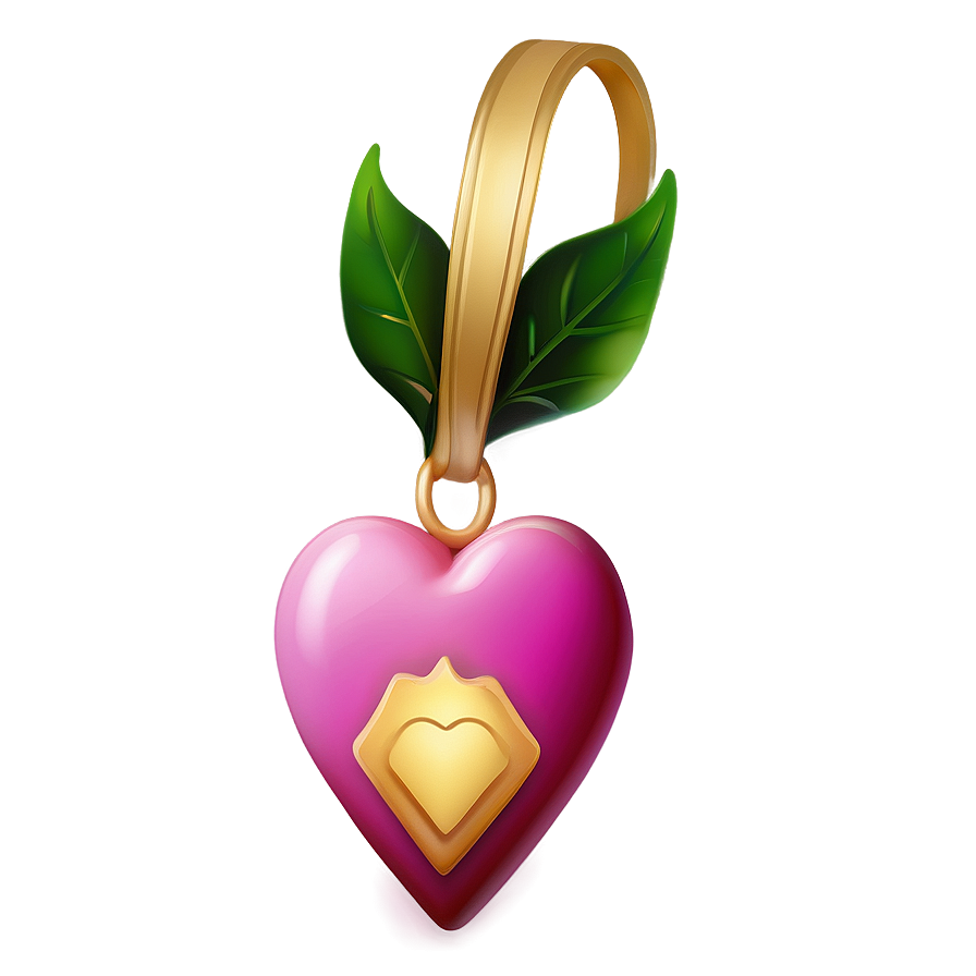 Fancy Pink Heart Emoji Png 06262024 PNG image