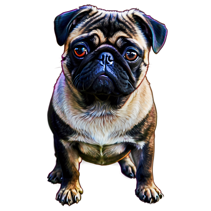 Fancy Pug Png Dmj PNG image