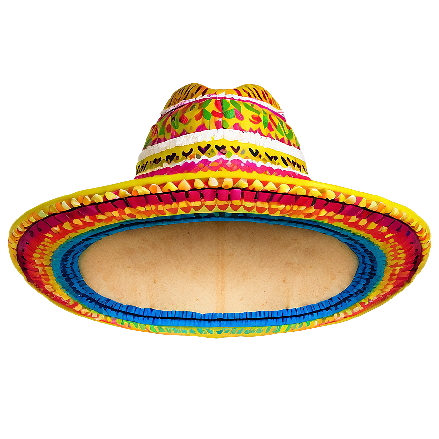 Fancy Sombrero Hat Png 06272024 PNG image