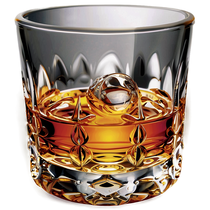 Fancy Whiskey Glass Png 41 PNG image