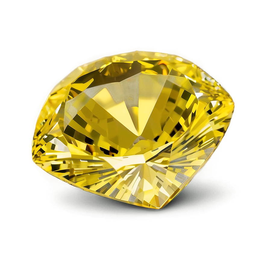 Fancy Yellow Diamond Gem Png Oyo16 PNG image