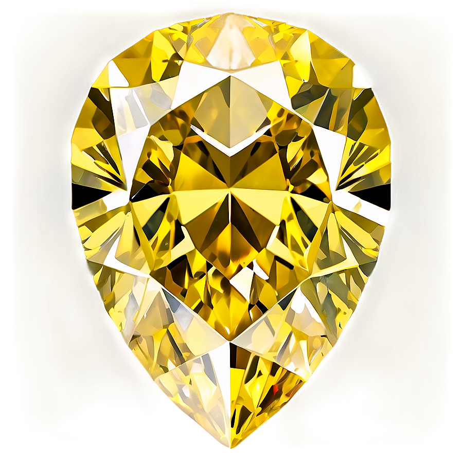 Fancy Yellow Diamond Png Btx PNG image