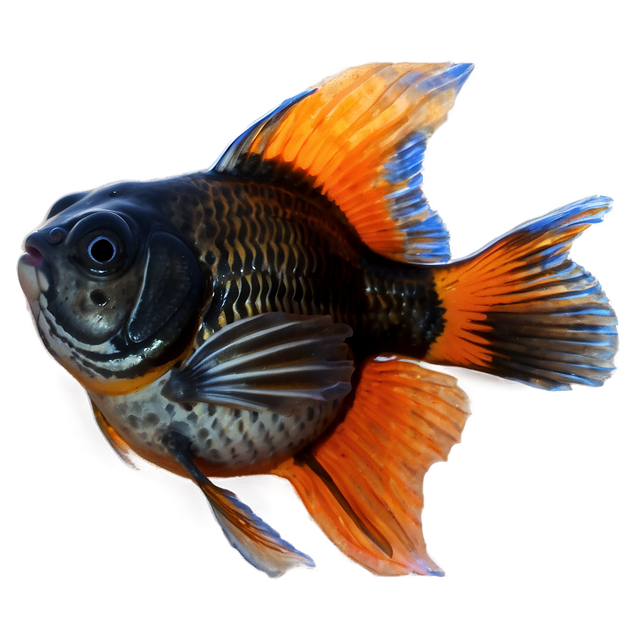 Fantail Goldfish Png Bdj34 PNG image