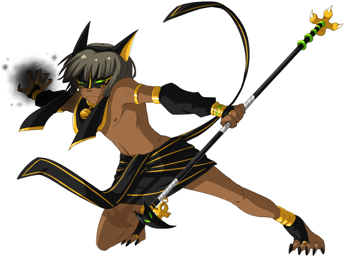 Fantasy_ Anime_ Warrior_ Action_ Pose PNG image