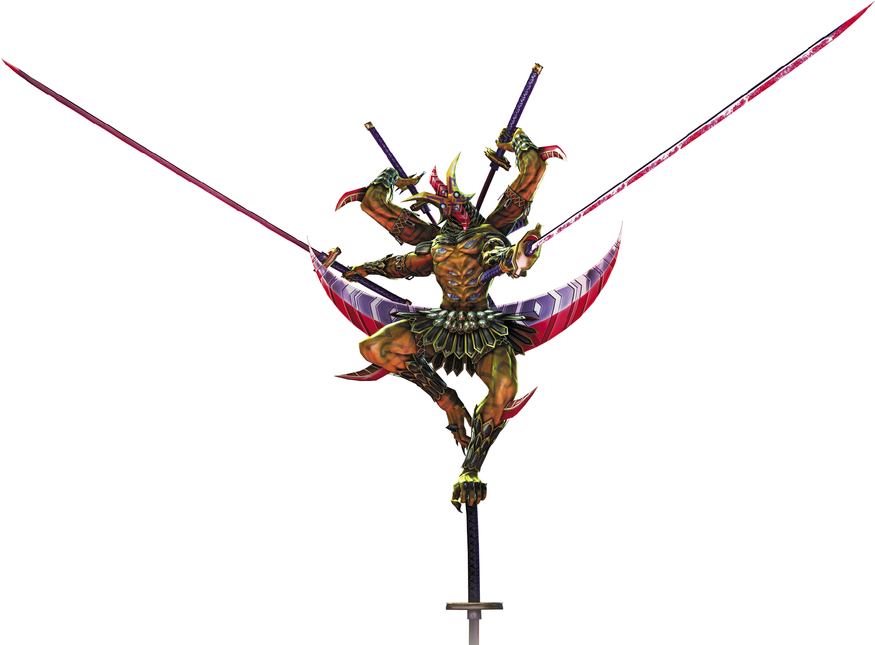 Fantasy Archer Balancingon Sword PNG image