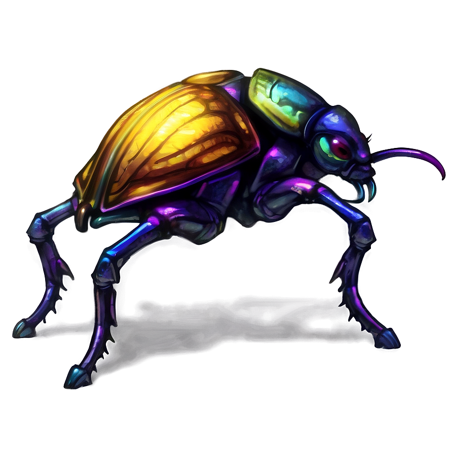 Fantasy Beetle Creature Png 18 PNG image