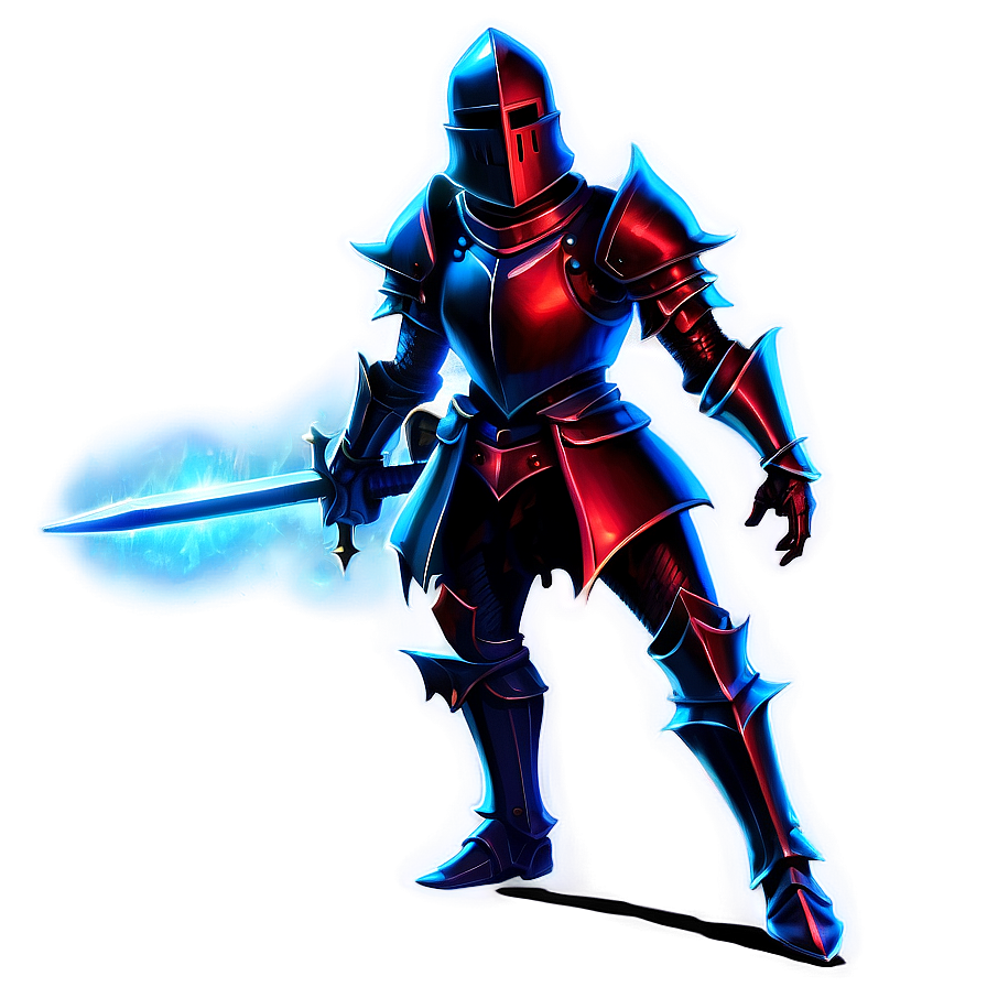 Fantasy Black Knight Art Png 06272024 PNG image