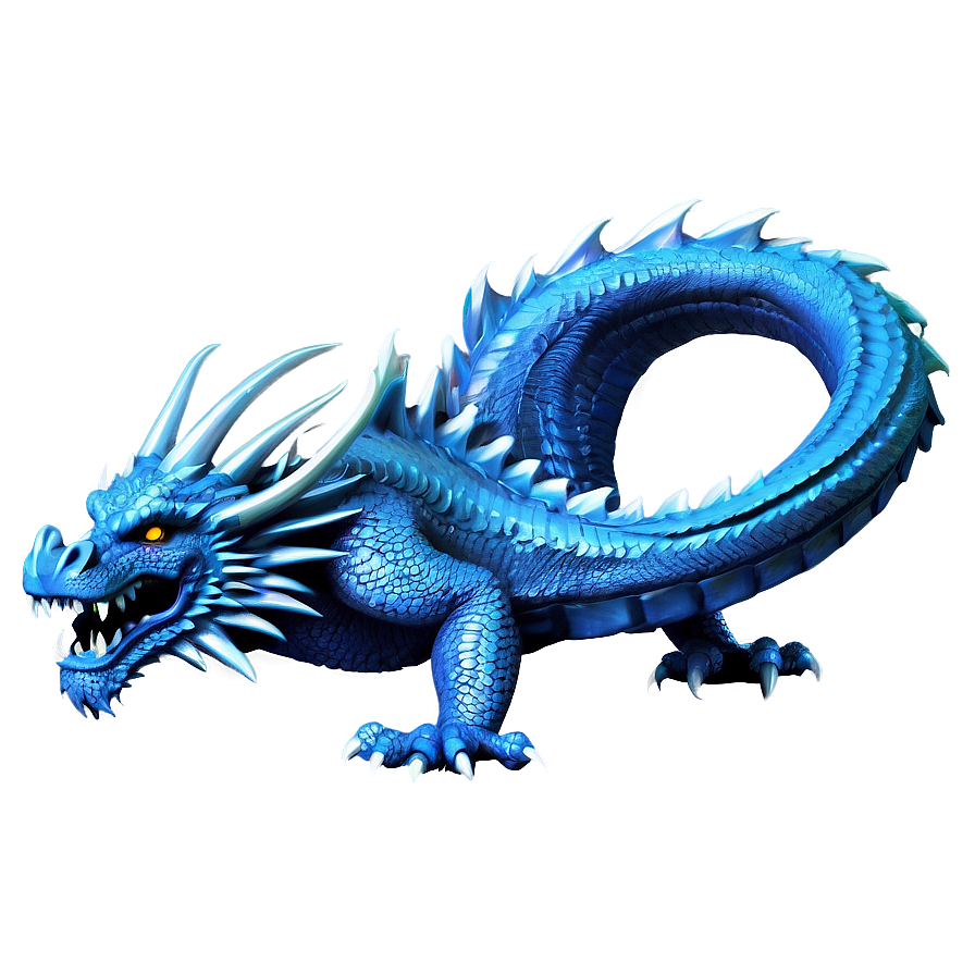 Fantasy Blue Dragon Png 79 PNG image