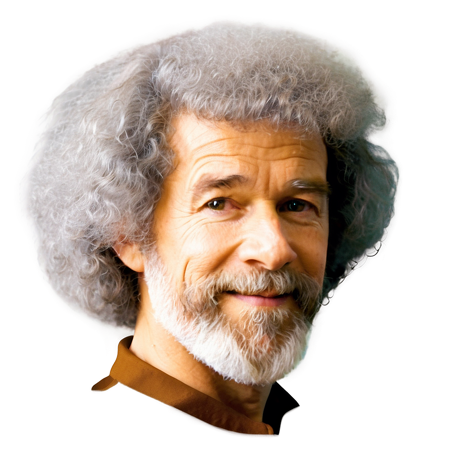 Fantasy Bob Ross Hair Png 8 PNG image