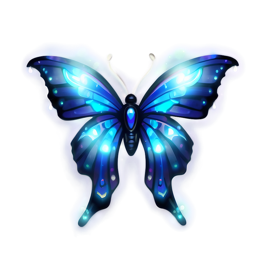 Fantasy Butterfly Glow Png 06272024 PNG image