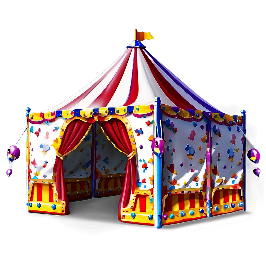 Fantasy Carnival Tent Png 06282024 PNG image