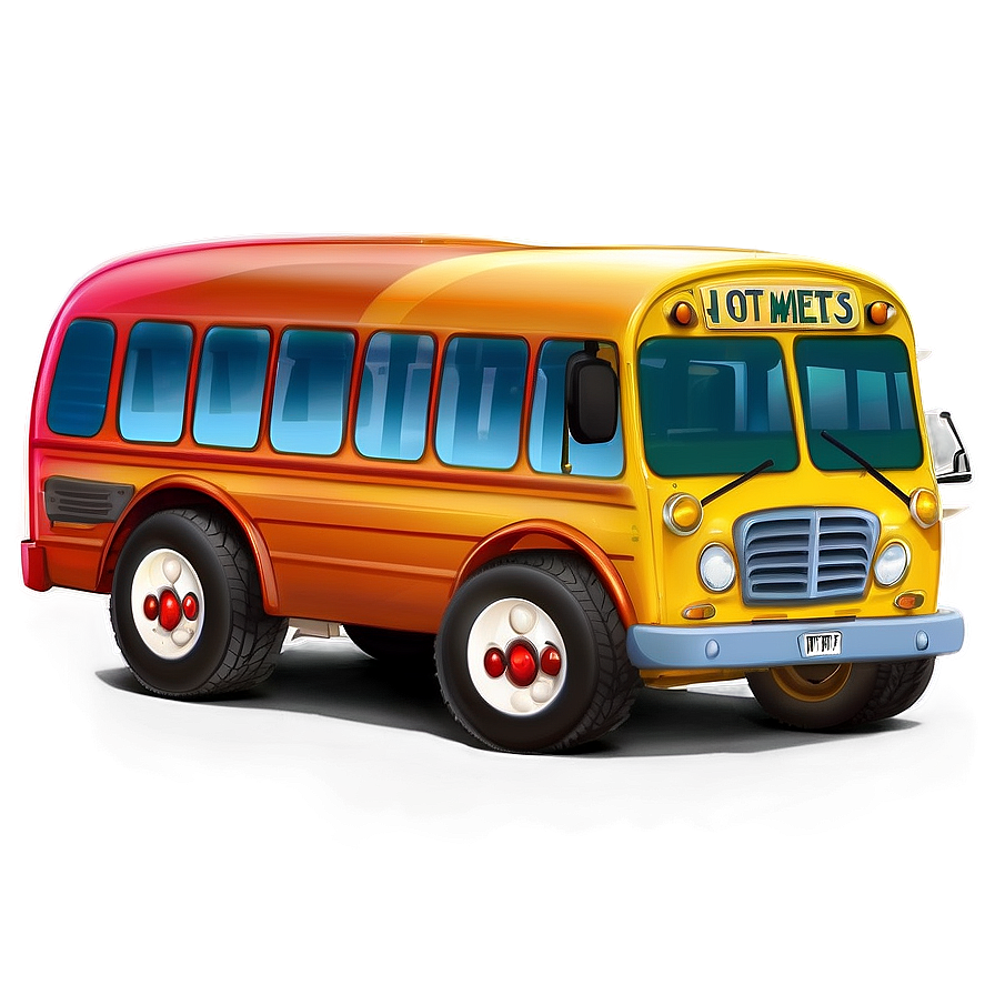 Fantasy Cartoon Bus Png Nux39 PNG image