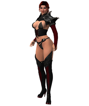 Fantasy Character Female Warrior PNG image