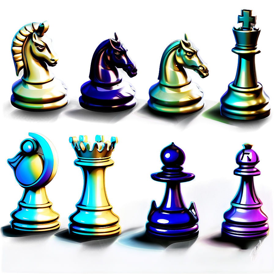 Fantasy Chess Pieces Visual Png 80 PNG image