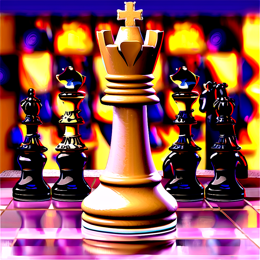 Fantasy Chess Set Png 05212024 PNG image