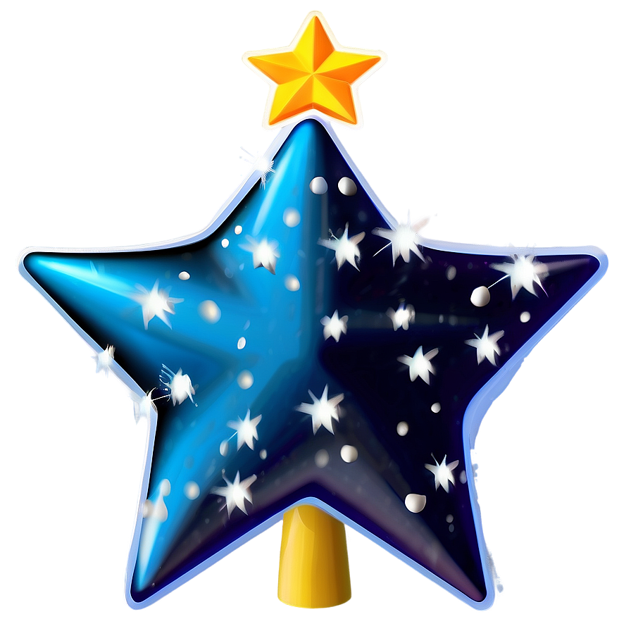 Fantasy Christmas Tree Star Png 79 PNG image