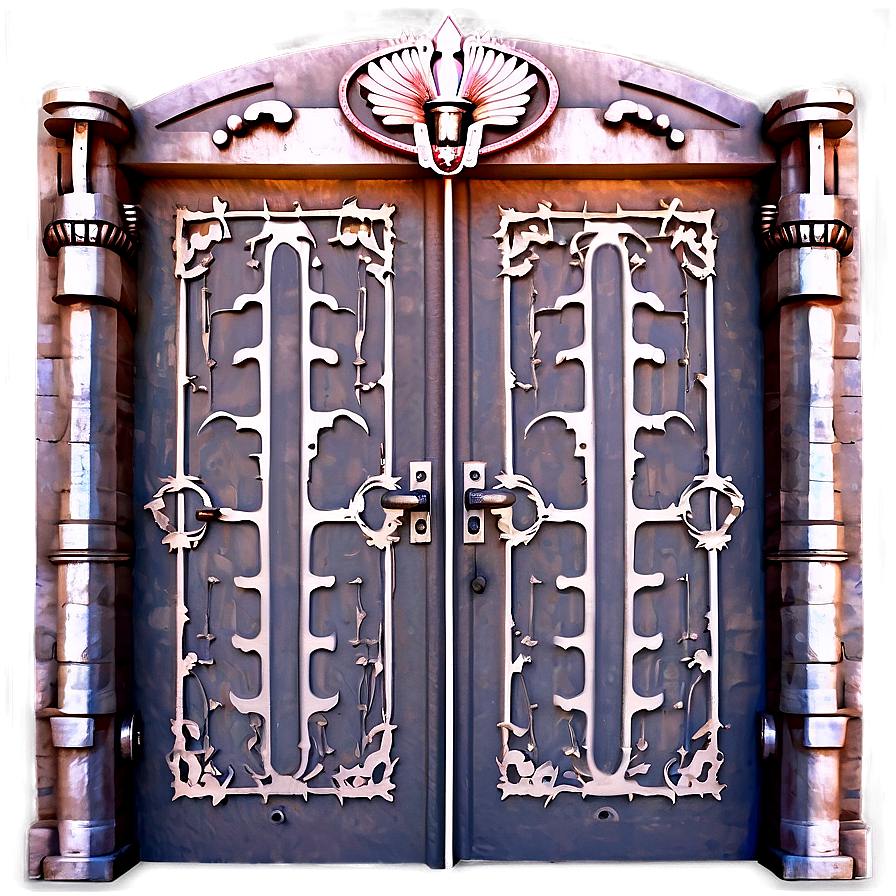 Fantasy Closed Door Art Png 06292024 PNG image