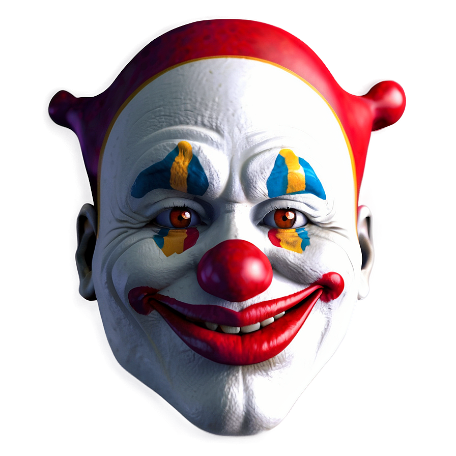 Fantasy Clown Face Artwork Png 25 PNG image