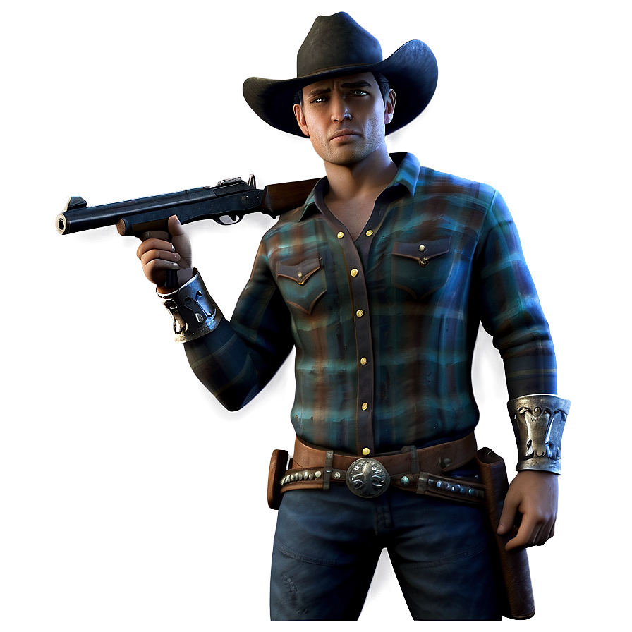 Fantasy Cowboy Png 05212024 PNG image