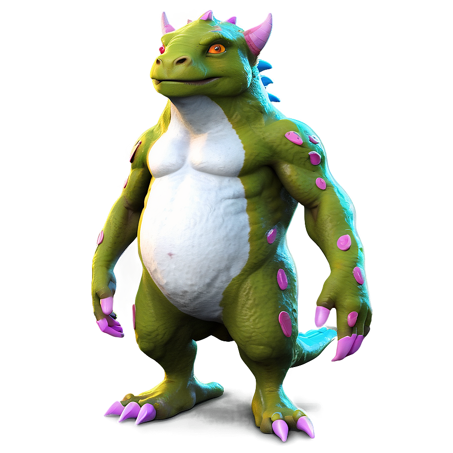 Fantasy Creature Cartoon Character Png 06122024 PNG image