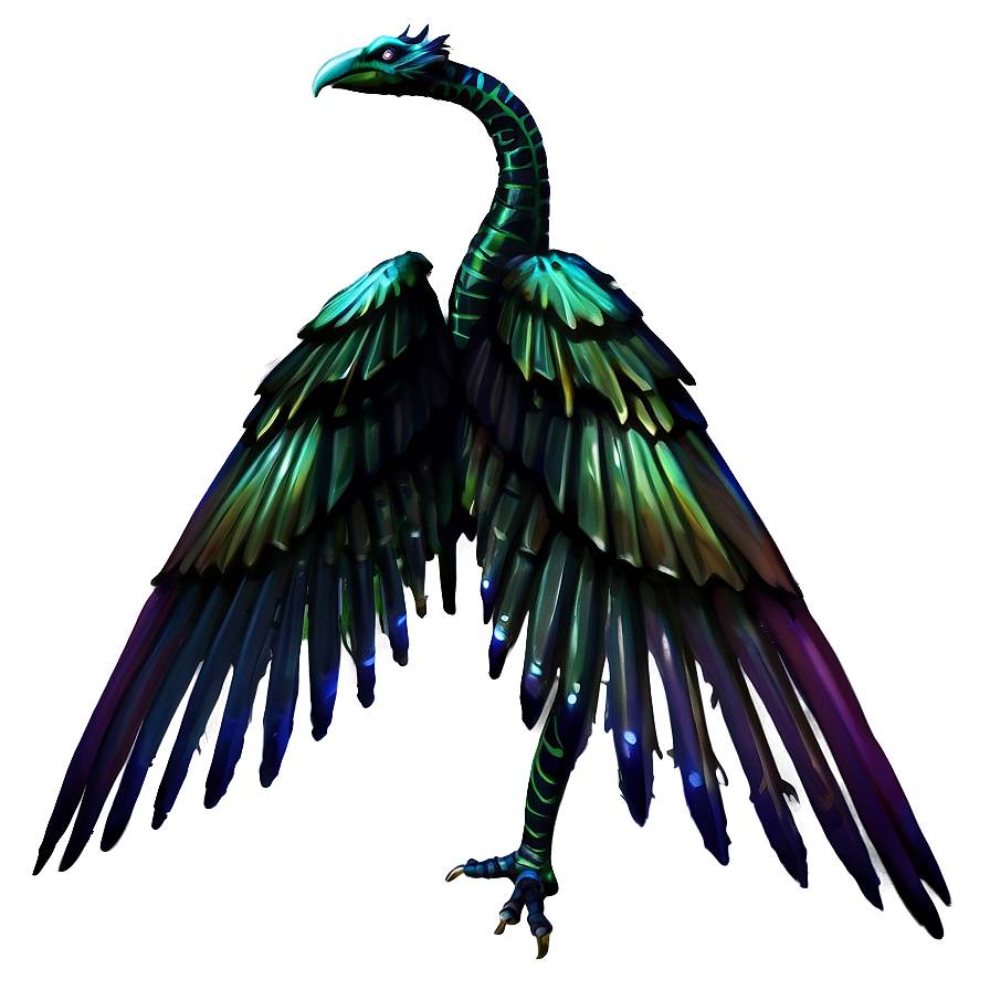 Fantasy Creature Wings Png 32 PNG image