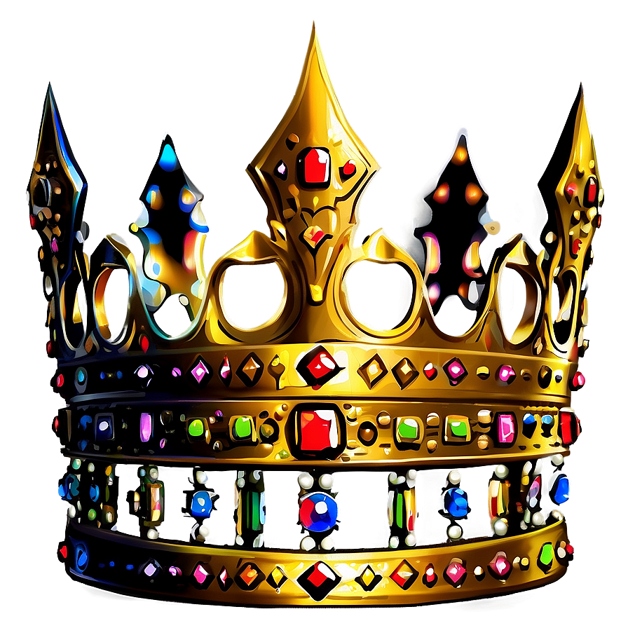 Fantasy Crown Drawing Png 04302024 PNG image