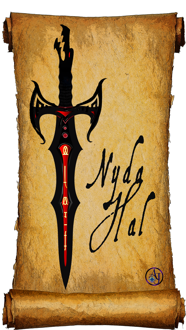 Fantasy_ Dagger_ Scroll_ Artifact PNG image