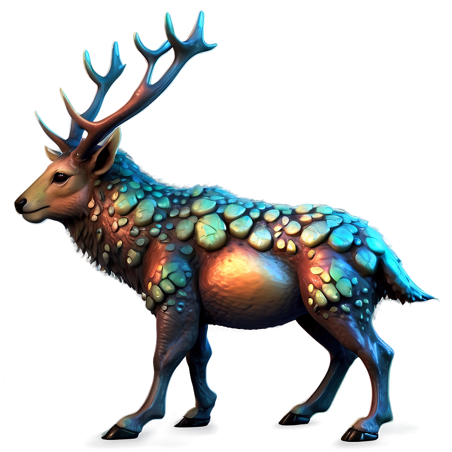 Fantasy Deer Creature Png 05062024 PNG image