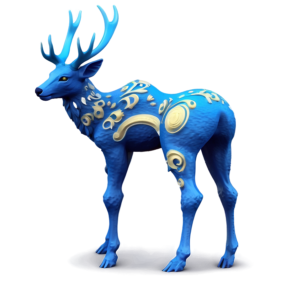 Fantasy Deer Creature Png Xlt PNG image