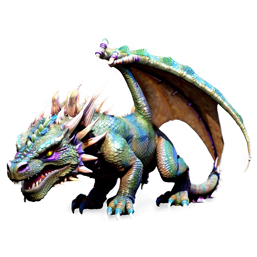 Fantasy Dragon Creature Png 05032024 PNG image