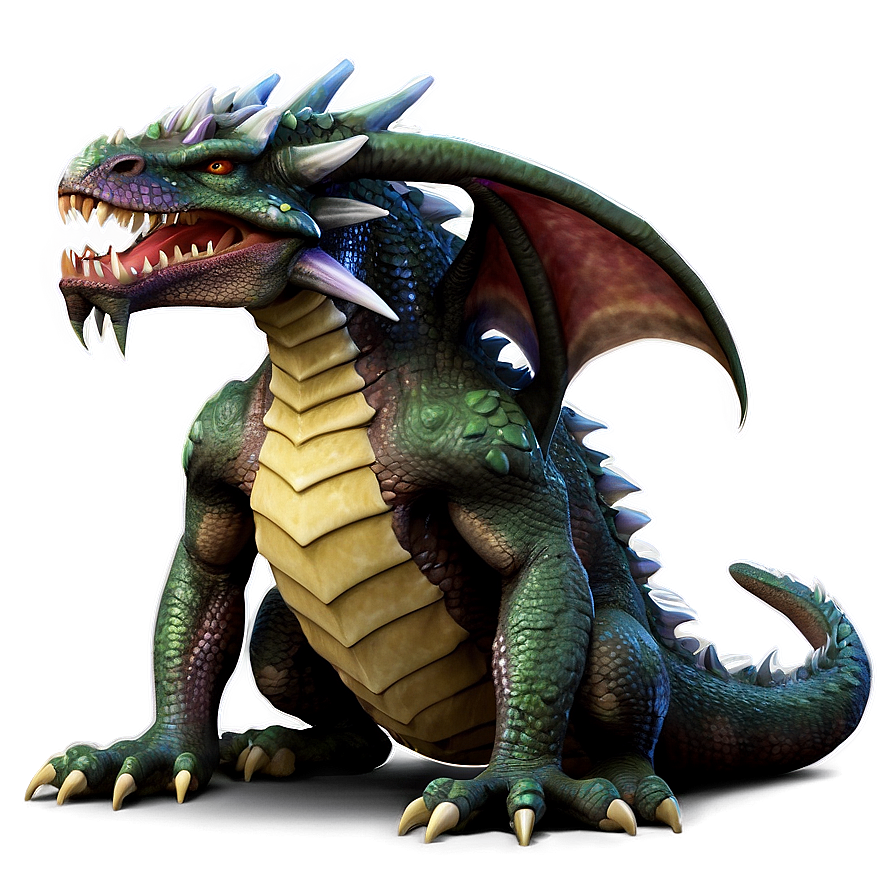 Fantasy Dragon Creature Png 98 PNG image