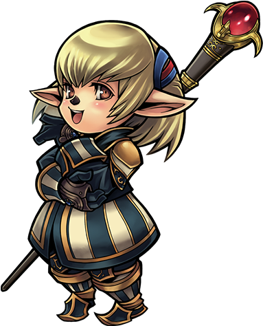 Fantasy_ Elf_ Warrior_ Smile PNG image