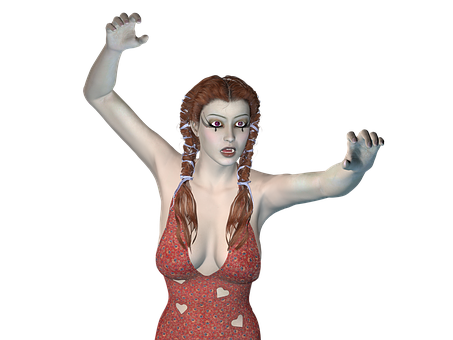 Fantasy_ Female_ Character_ Pose PNG image