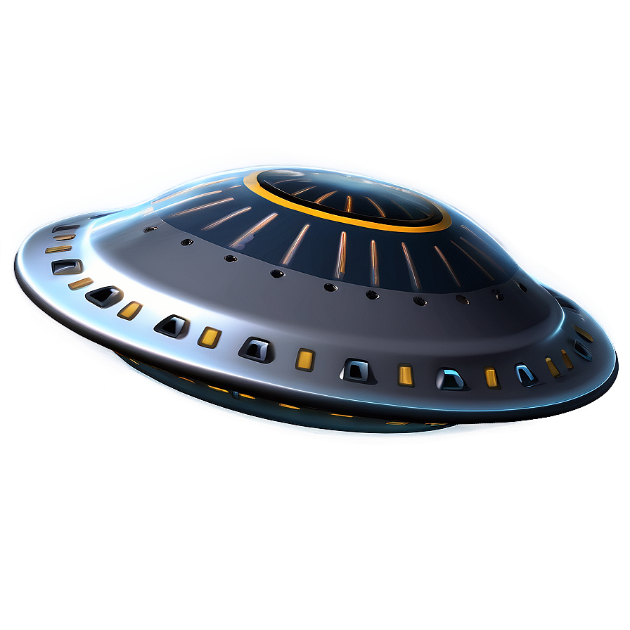 Fantasy Flying Saucer Concept Png 06202024 PNG image