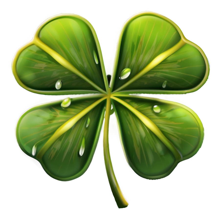 Fantasy Four Leaf Clover Png Ywa91 PNG image