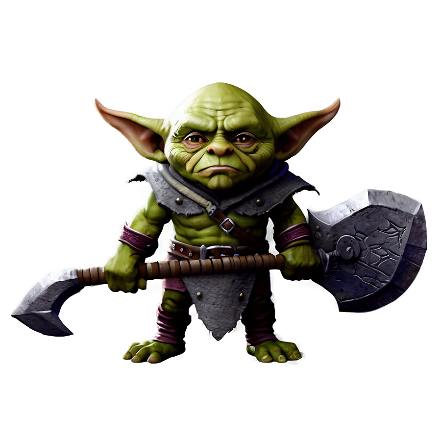 Fantasy Goblin Warrior Png 64 PNG image