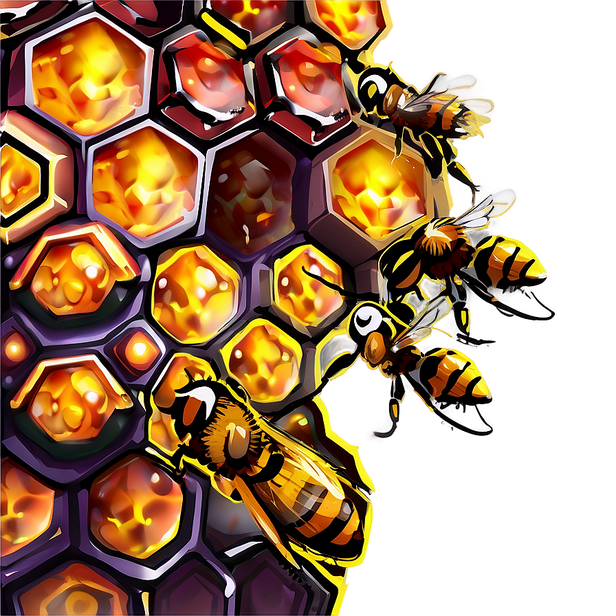 Fantasy Hive Design Png 1 PNG image