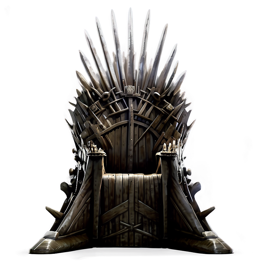 Fantasy Iron Throne Design Png 06282024 PNG image