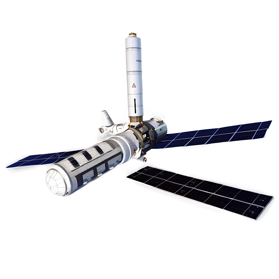 Fantasy Iss Above Planetary Horizon Png Umb PNG image