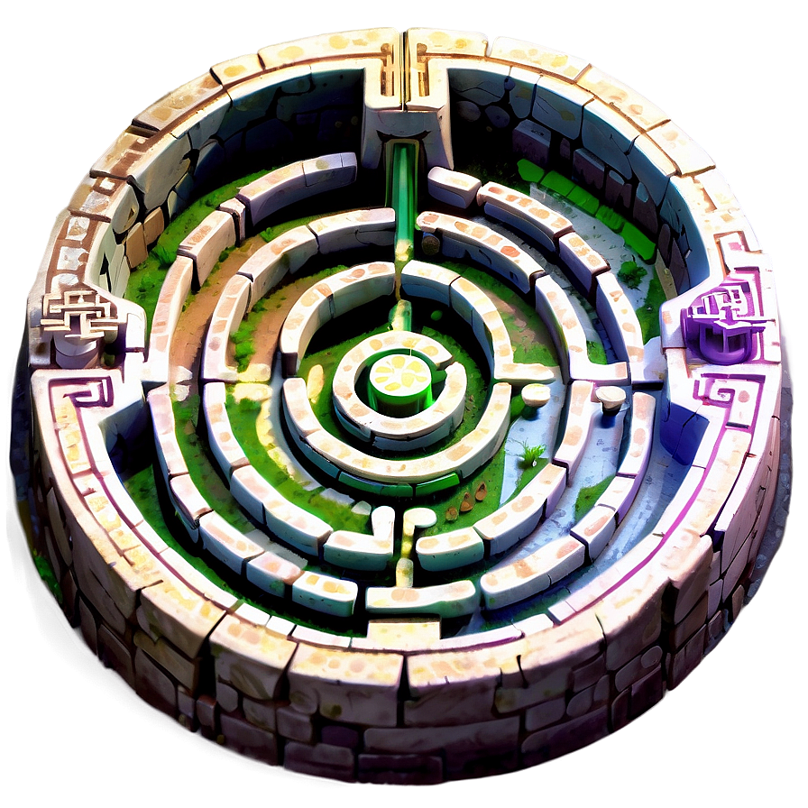 Fantasy Labyrinth World Png 06252024 PNG image