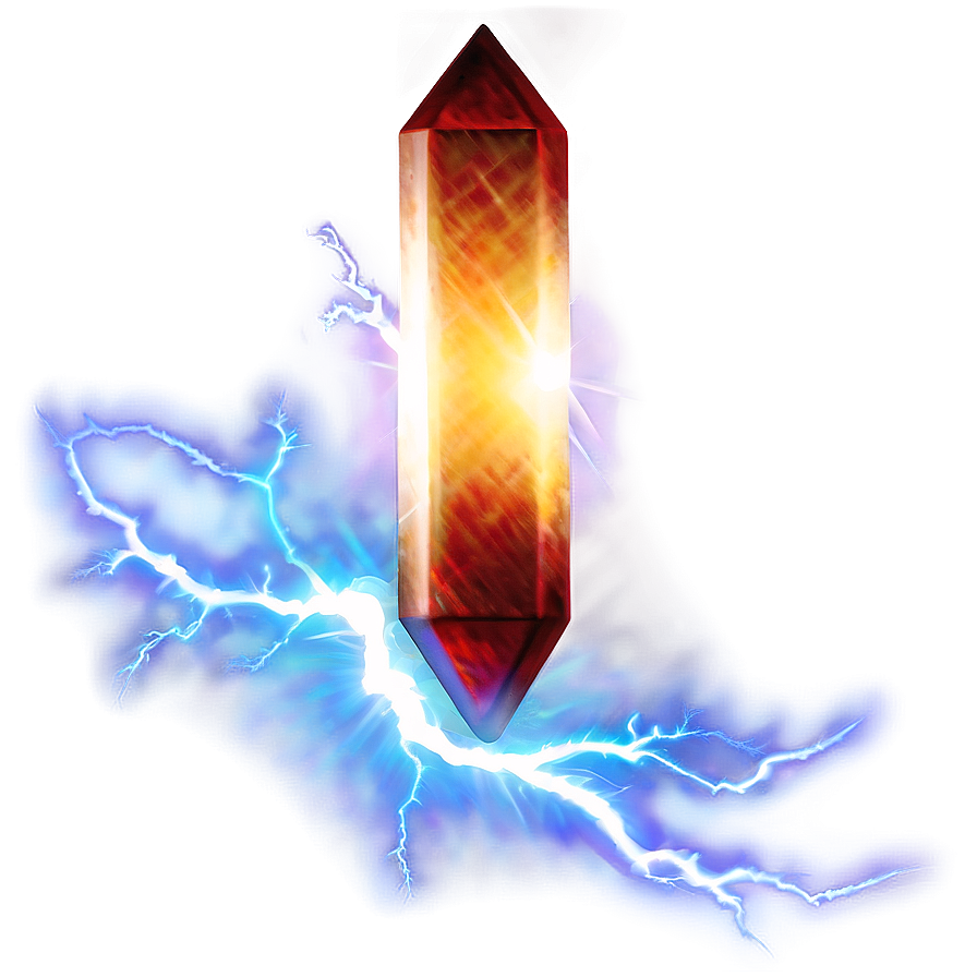 Fantasy Lightning Spell Png 10 PNG image