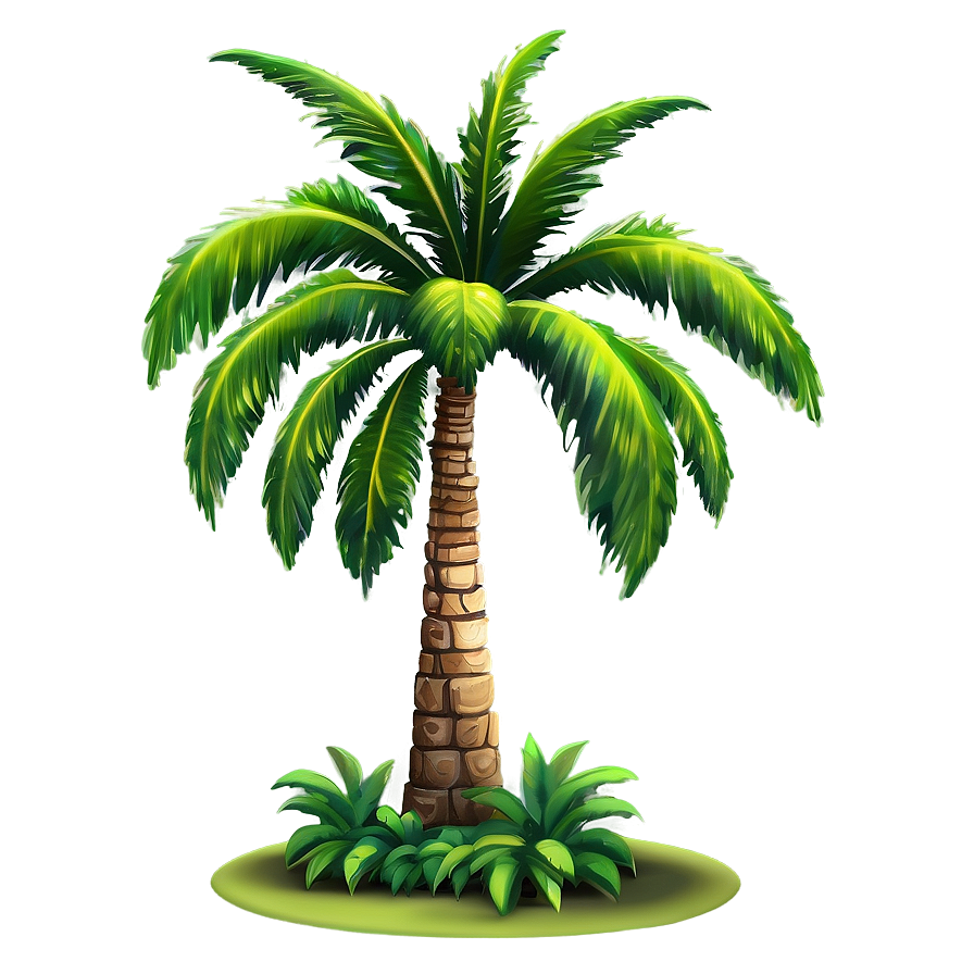 Fantasy Palm Tree Png 04292024 PNG image