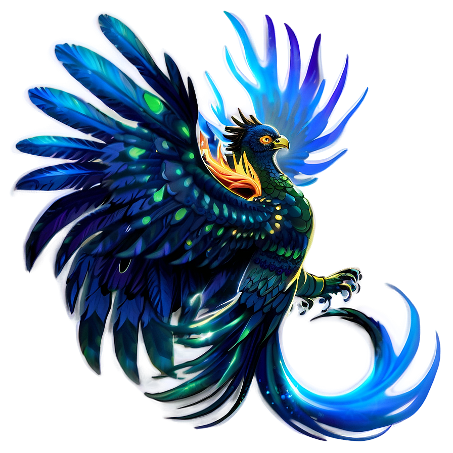 Fantasy Phoenix Rising Png Cha PNG image