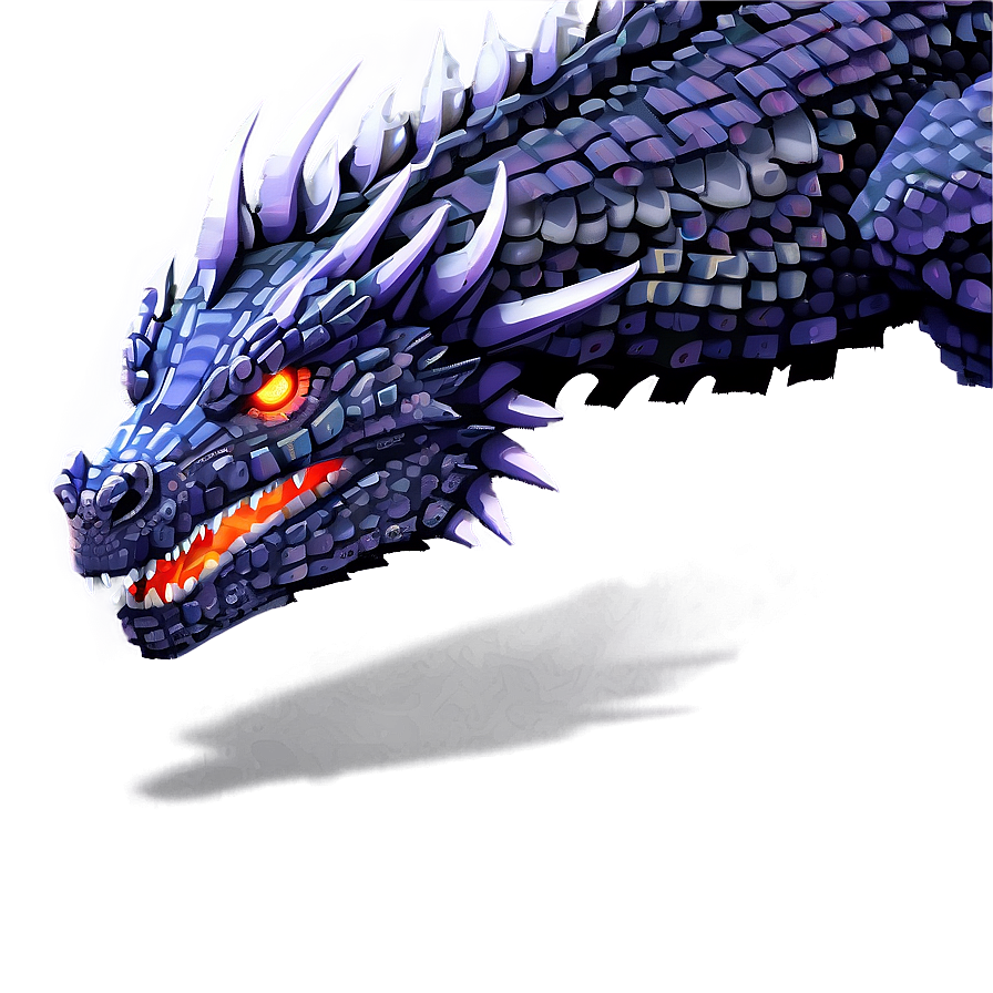 Fantasy Pixelated Dragon Png 73 PNG image