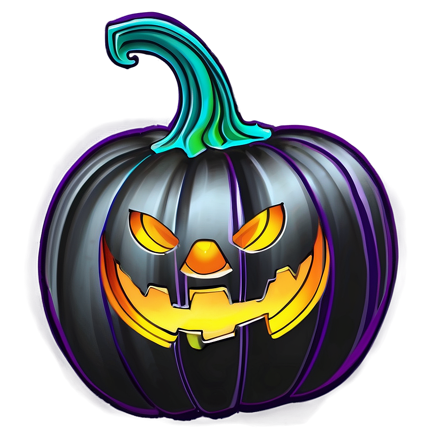 Fantasy Pumpkin Outline Art Png Jmg PNG image