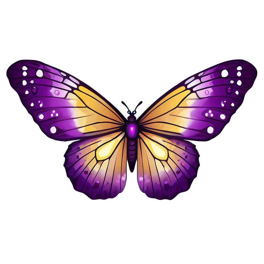 Fantasy Purple Butterfly Png Hwd PNG image