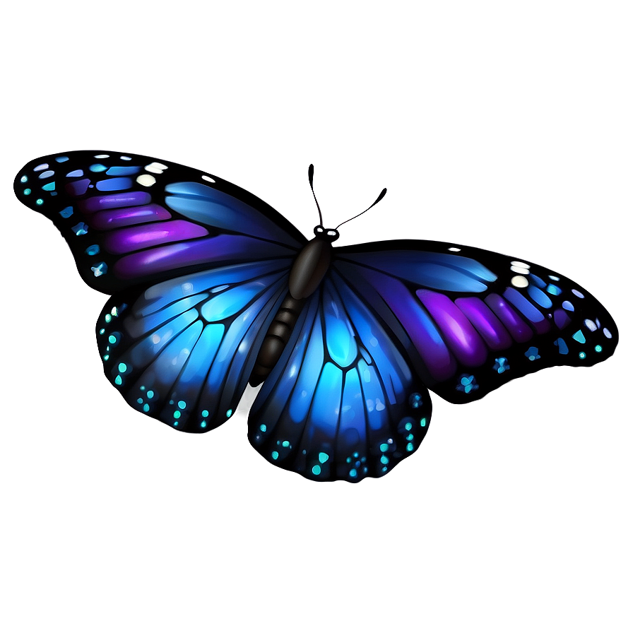 Fantasy Purple Butterfly Png Pvy PNG image