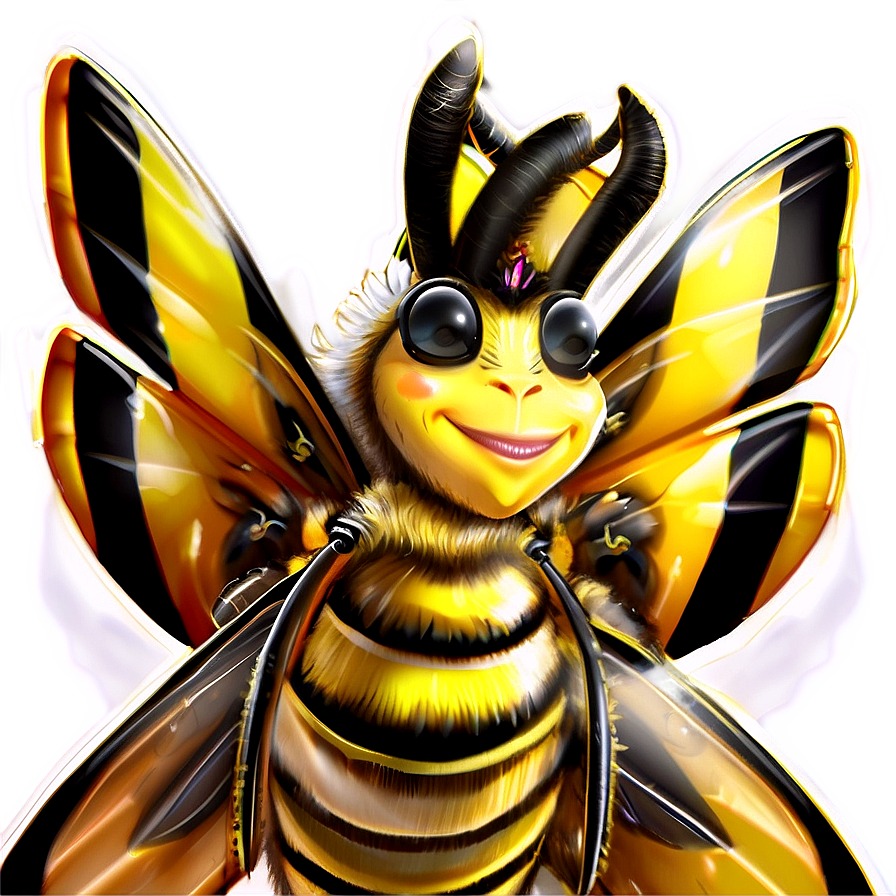 Fantasy Queen Bee Artwork Png 06262024 PNG image