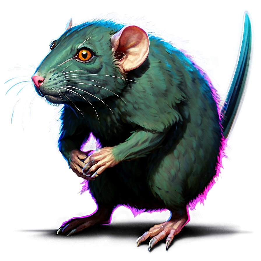 Fantasy Rat Creature Png Hqp PNG image