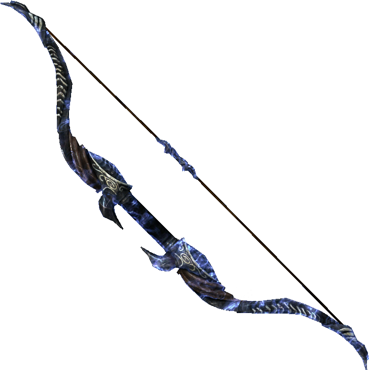 Fantasy Recurve Bow Design PNG image